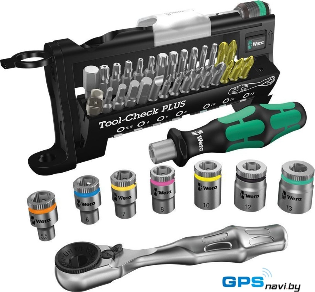 Универсальный набор инструментов Wera Tool-Check Plus 056490 (39 предметов)