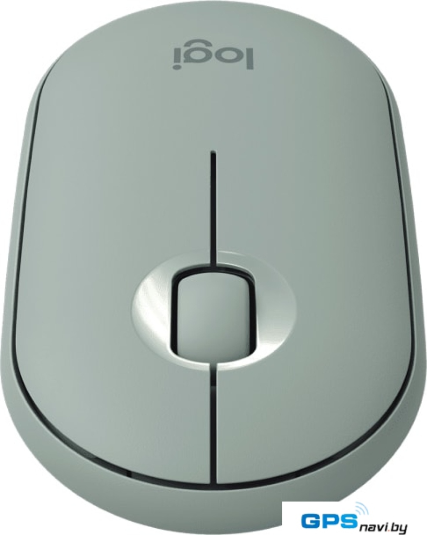 Мышь Logitech M350 Pebble (эвкалипт)