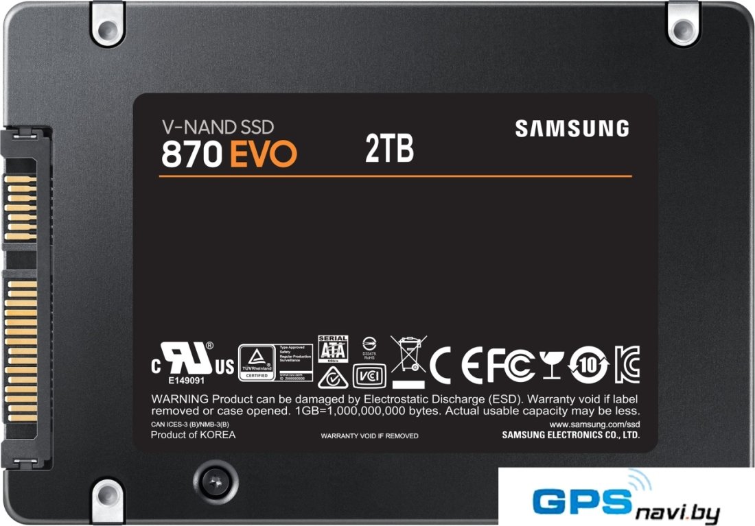 SSD Samsung 870 Evo 2TB MZ-77E2T0BW