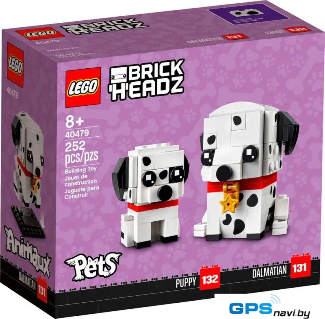 Конструктор LEGO Brick Headz 40479 Далматинец