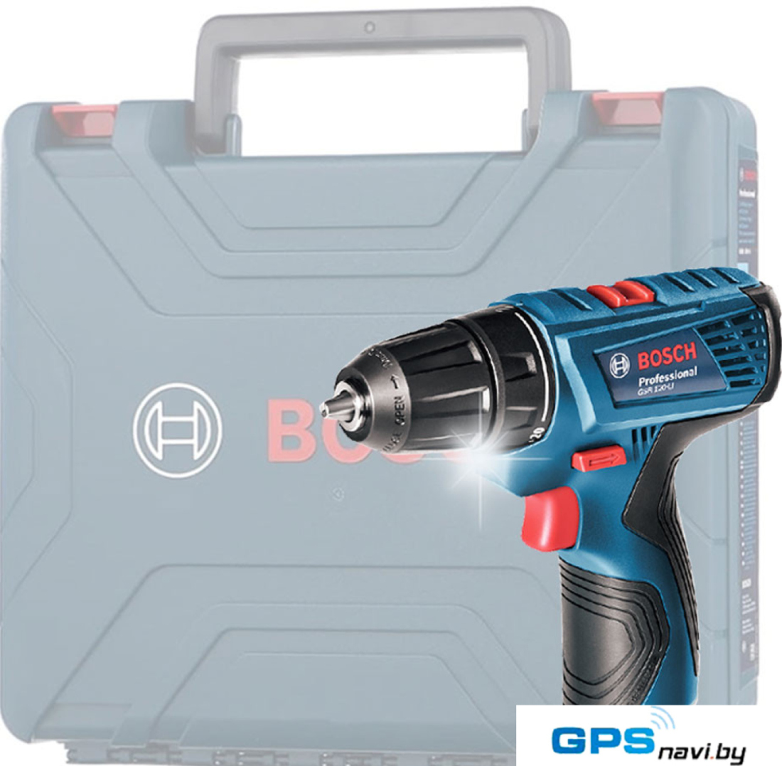 Дрель-шуруповерт Bosch GSR 120-LI Professional 0601M12000 (без АКБ, кейс)