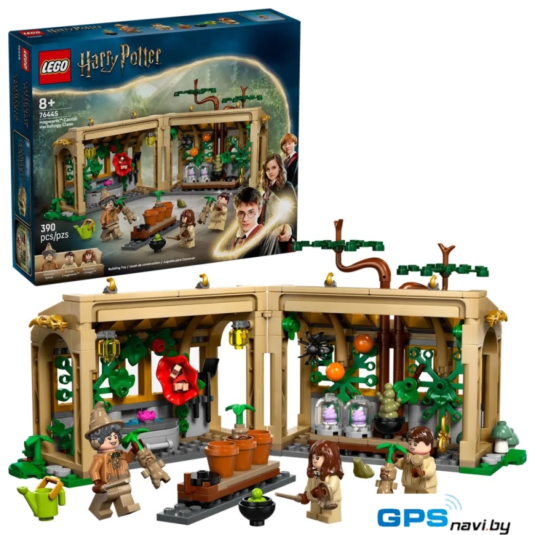 Конструктор LEGO Harry Potter Замок Хогвартс: Класс Гербологии 76445