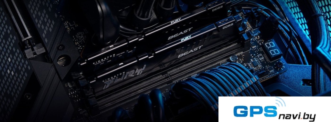 Оперативная память Kingston FURY Beast 2x16ГБ DDR5 6000 МГц KF560C30BBEK2-32