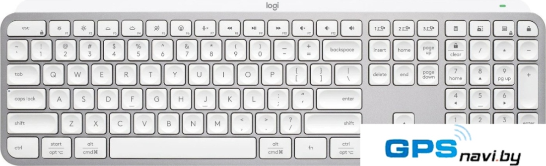 Клавиатура Logitech MX Keys S 920-011601 (светло-серый, с гравировкой)