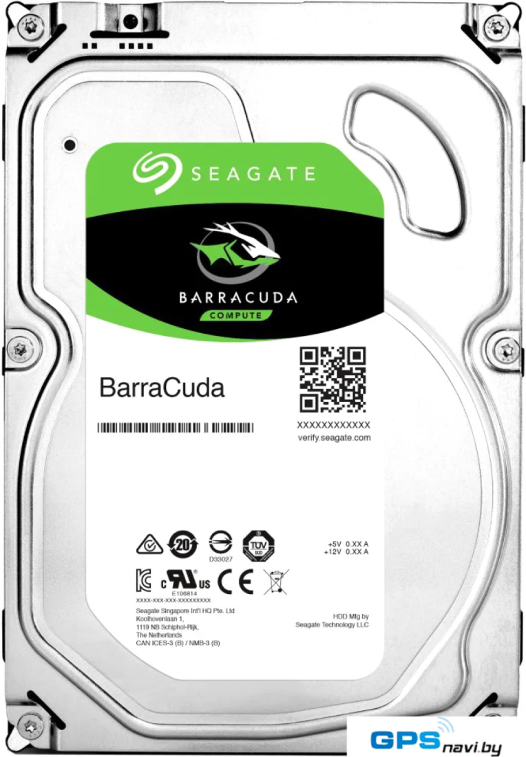 Жесткий диск Seagate BarraCuda 1TB [ST1000DM010]