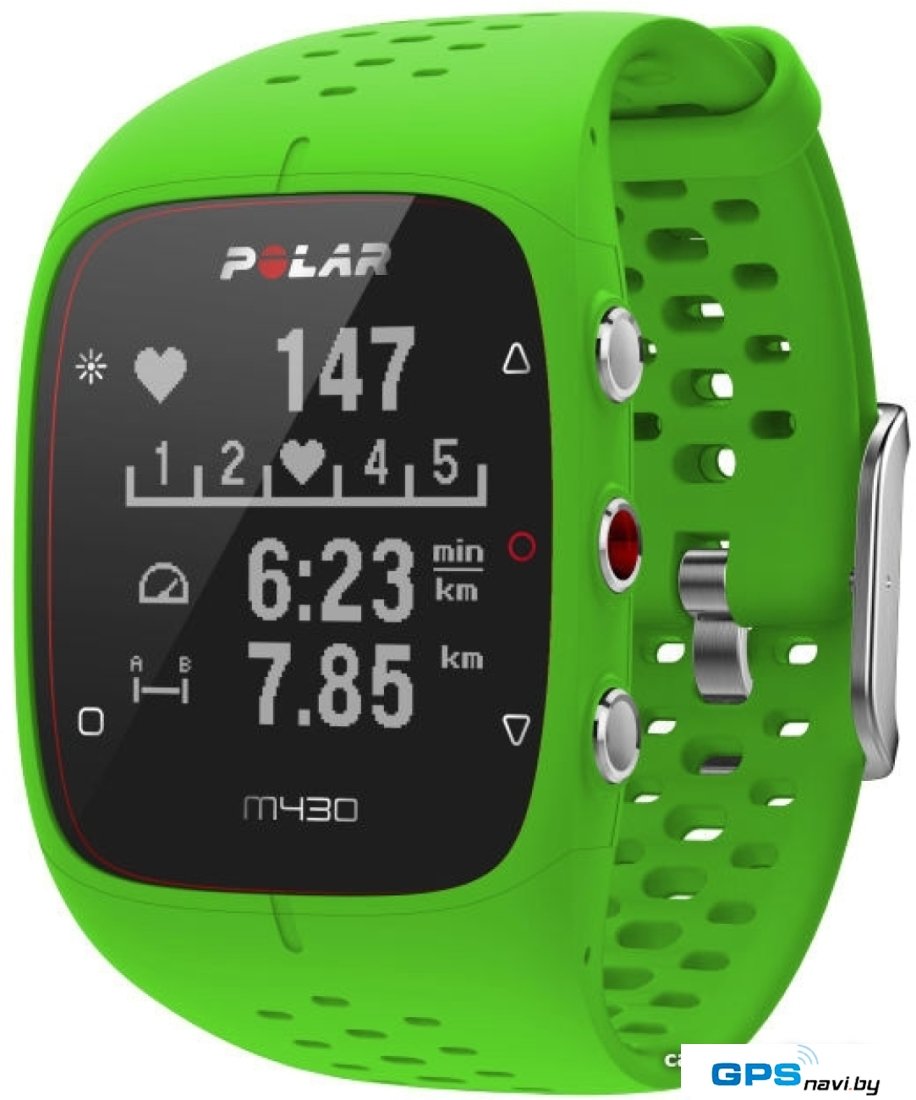 Умные часы Polar M430 (зеленый)