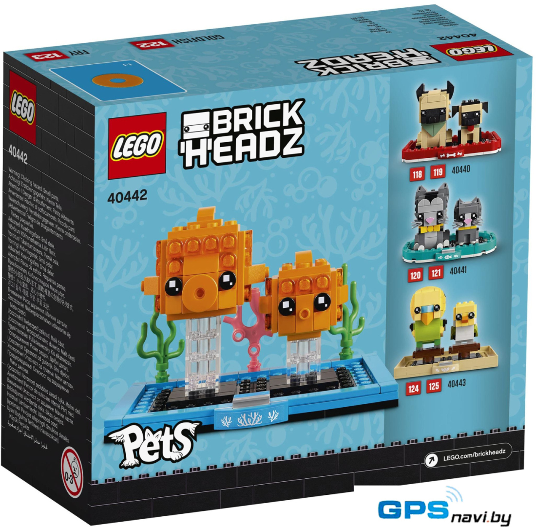 Конструктор LEGO BrickHeadz 40442 Золотая рыбка