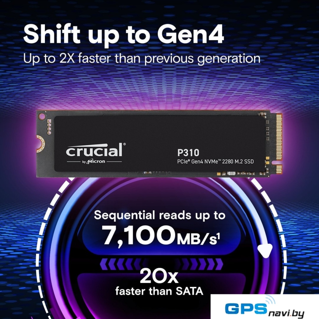 SSD Crucial P310 2280 4TB CT4000P310SSD8