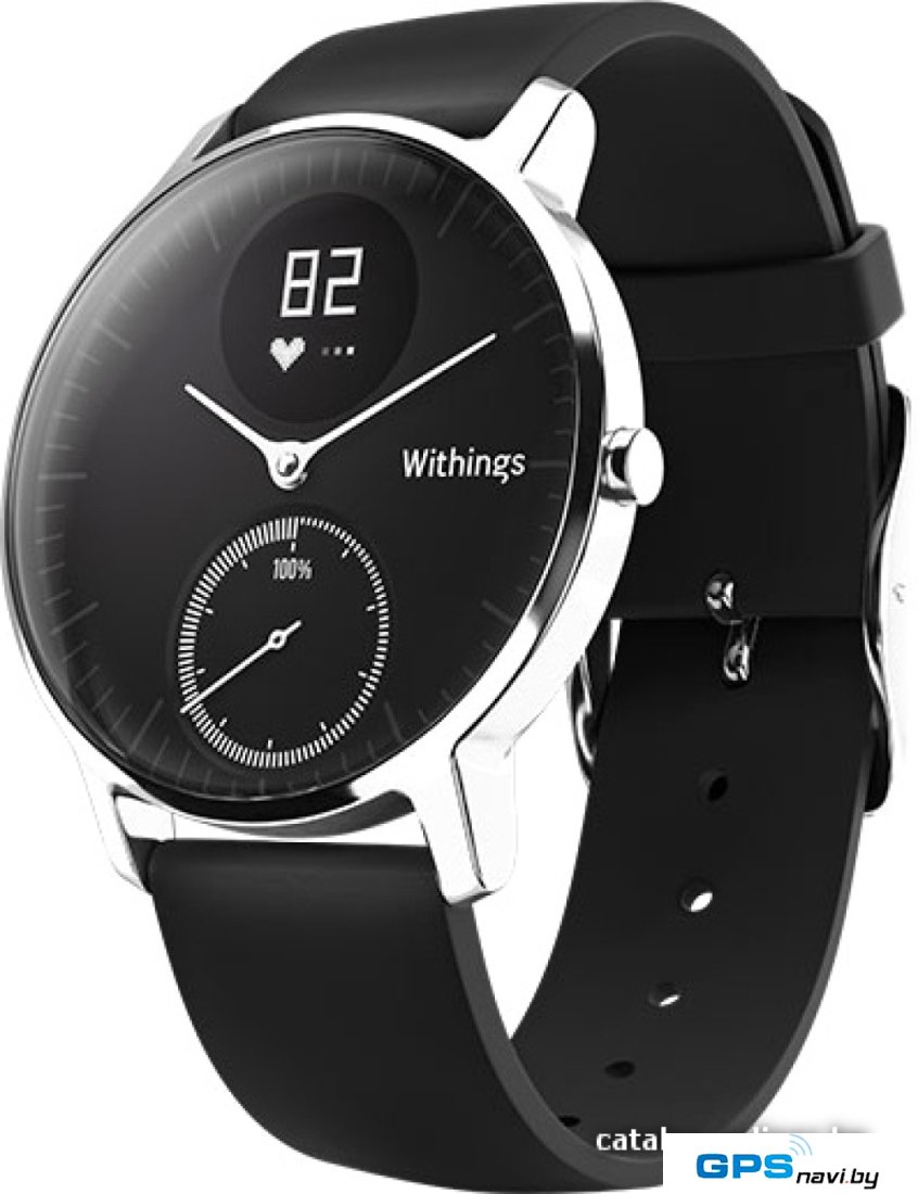 Умные часы Withings Steel HR 36mm Black