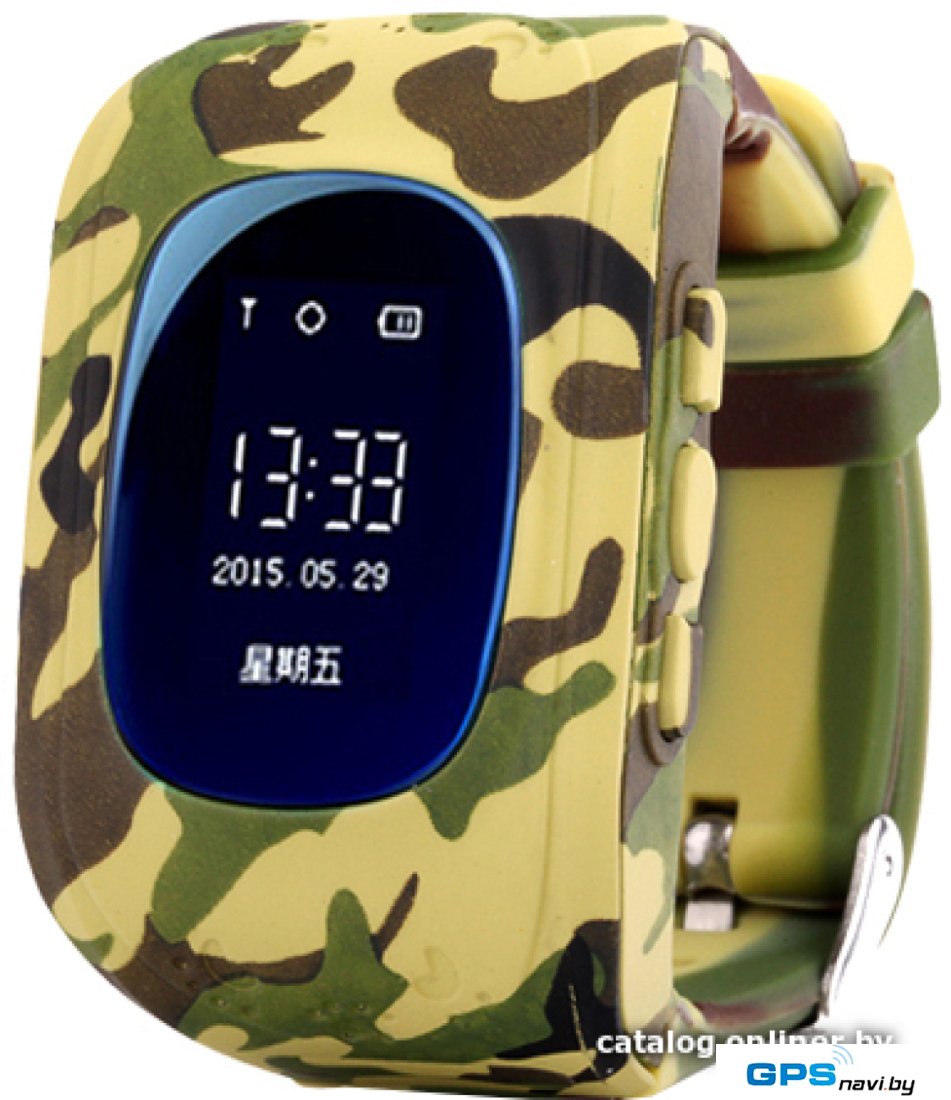 Умные часы Wonlex Q50 Military (коричневый)