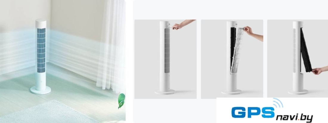 Колонный вентилятор Xiaomi Mijia DC Inverter Tower Fan 2 BPTS02DM