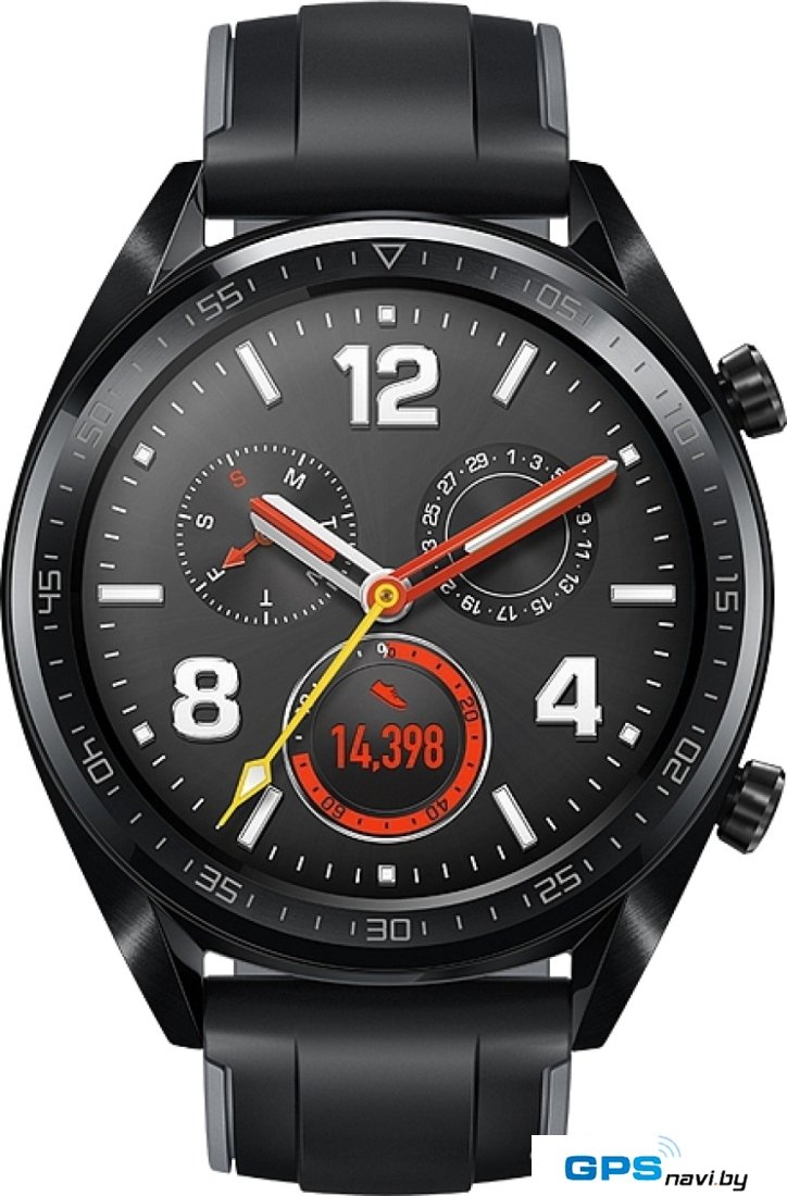 Умные часы Huawei Watch GT FTN-B19 (стальной черный)