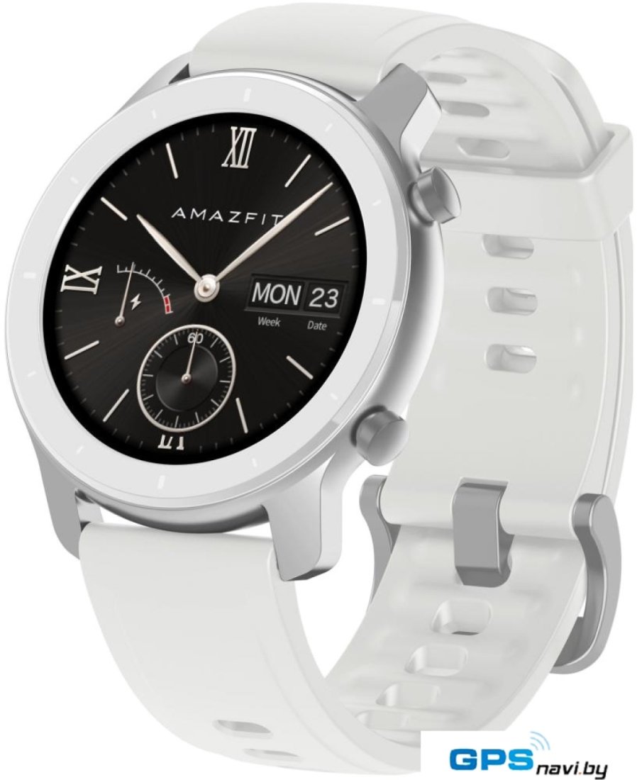 Умные часы Amazfit GTR 42мм (лунный белый)
