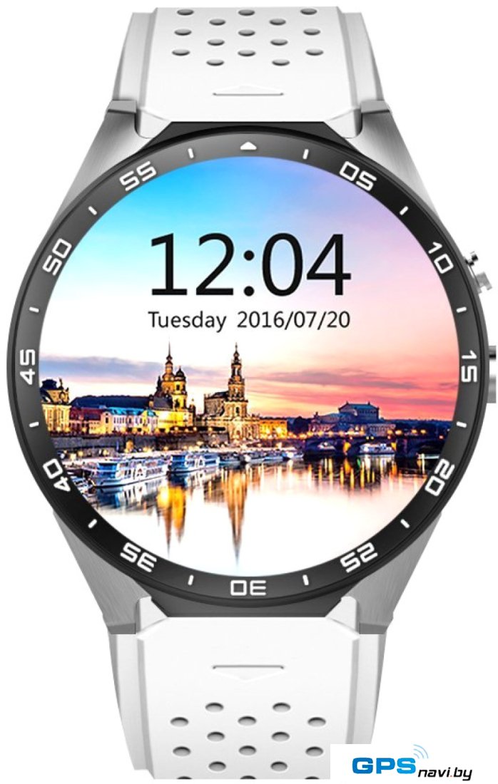 Умные часы Lemfo KW88 (белый)