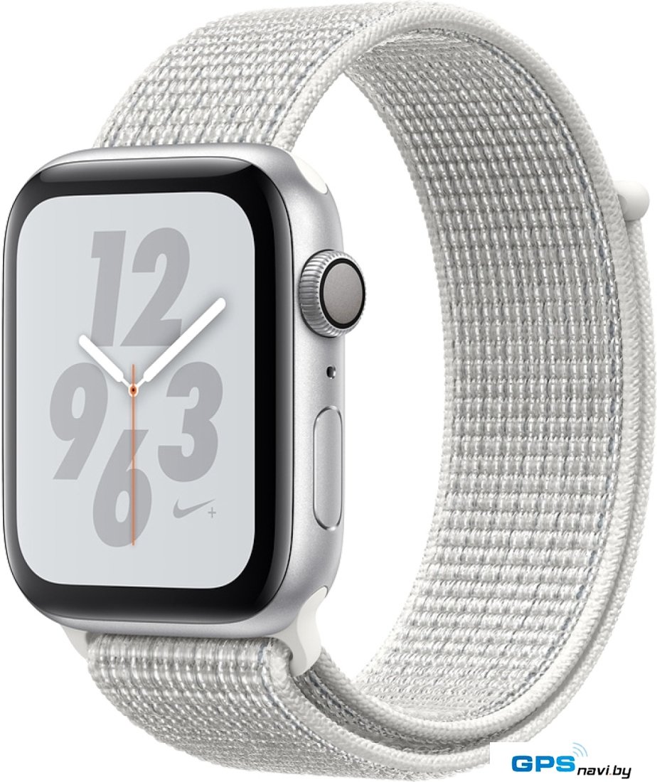 Умные часы Apple Watch Nike+ 44 мм (алюминий серебристый/снежная вершина)