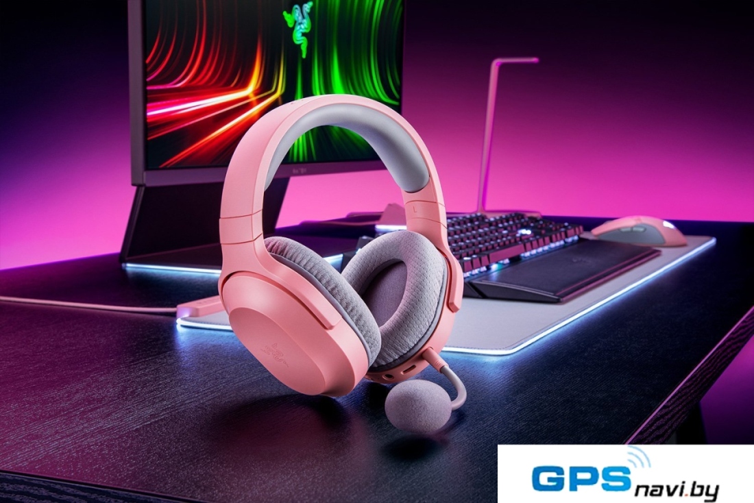Наушники Razer Barracuda X (розовый)