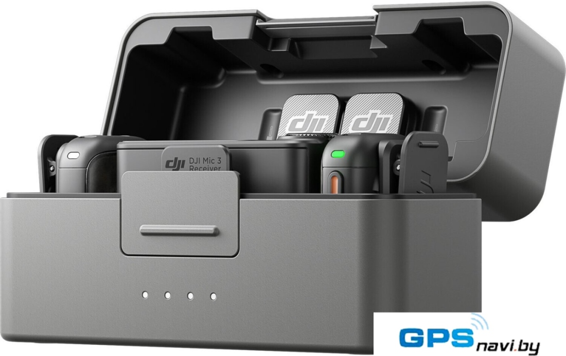 Радиосистема DJI Mic 3 (2TX + 1RX + Charging Case, черный)