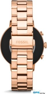 Умные часы Fossil Gen 4 Venture HR (розовое золото, сталь)