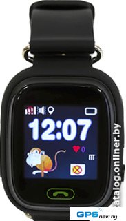 Умные часы Smart Baby Watch Q80 (черный)