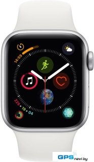 Умные часы Apple Watch Series 4 LTE 40 мм (алюминий серебристый/белый)