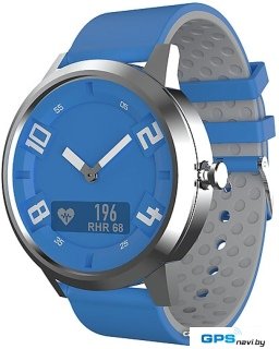 Умные часы Lenovo Watch X (серебристый/синий)