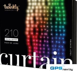 Световой дождь Twinkly Curtain Special Edition 210 LEDs