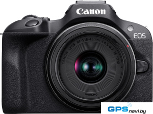 Беззеркальный фотоаппарат Canon EOS R100 Kit 18-45mm F4.5-6.3 IS STM