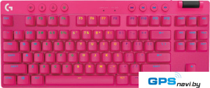 Клавиатура Logitech G Pro X TKL Lightspeed GL Tactile 920-012159 (розовый, нет кириллицы)
