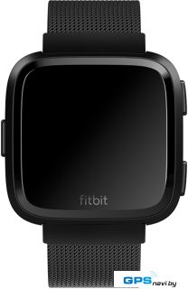 Ремешок Fitbit сетчатый для Fitbit Versa (черный)
