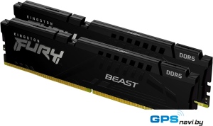 Оперативная память Kingston FURY Beast 2x8ГБ DDR5 5600МГц KF556C36BBEK2-16