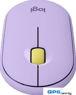 Мышь Logitech M350 Pebble (лавандовый)