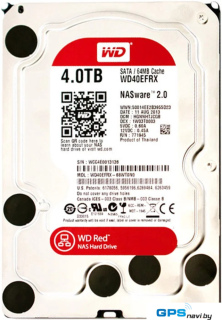 Жесткий диск WD Red Plus 4TB WD40EFRX