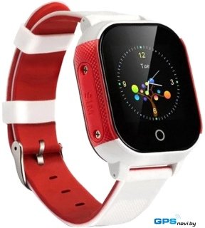 Умные часы Smart Baby Watch GW700S (белый/красный)