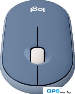 Мышь Logitech M350 Pebble (темно-синий)