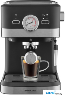 Рожковая кофеварка Sencor SES 1721BK