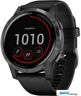 Умные часы Garmin Vivoactive 4 (черный/серый)
