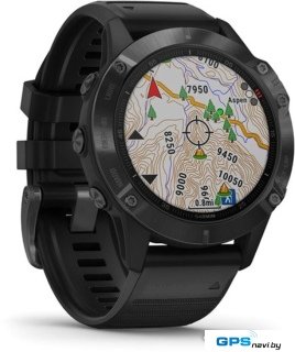 Умные часы Garmin Fenix 6 Pro (черный)