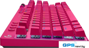 Клавиатура Logitech G Pro X TKL Lightspeed GL Tactile 920-012159 (розовый, нет кириллицы)