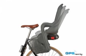 Детское велокресло Polisport Groovy RS Plus Charcoal Grey/Dark Grey