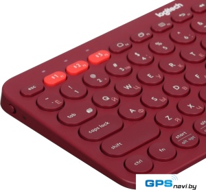 Клавиатура Logitech Multi-Device K380 Bluetooth 920-007655 (красный, нет кириллицы)