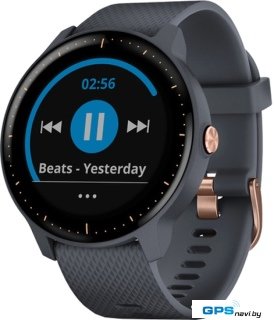 Умные часы Garmin Vivoactive 3 Music (синий гранит)