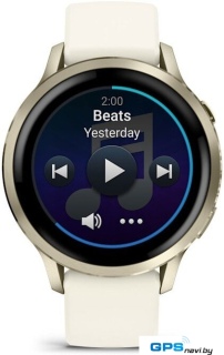 Умные часы Garmin Venu 4 41 мм (золотистый/слоновая кость)
