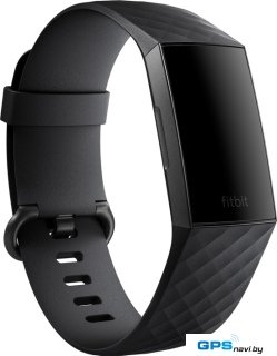 Ремешок Fitbit классический для Fitbit Charge 3 (S, черный)