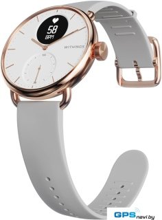 Гибридные умные часы Withings Scanwatch 38мм (розовое золото)