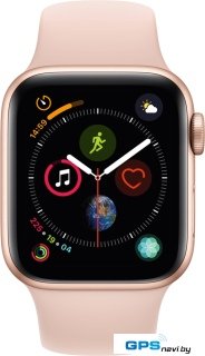 Умные часы Apple Watch Series 4 40 мм (алюминий золотистый/розовый песок)