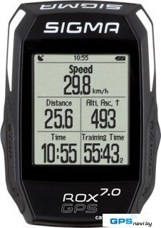 Велокомпьютер Sigma ROX 7.0 GPS (черный)