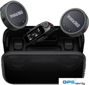 Радиосистема Insta360 Mic Pro (2TX+1RX, черный)