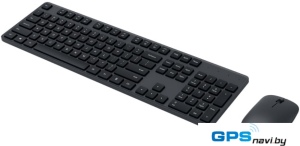 Клавиатура + мышь Xiaomi Mi Wireless Keyboard and Mouse Combo (черный, нет кириллицы)