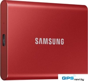 Внешний накопитель Samsung T7 2TB (красный)