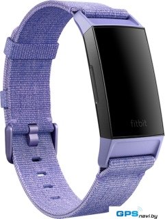 Ремешок Fitbit тканый для Fitbit Charge 3 (S, periwinkle)